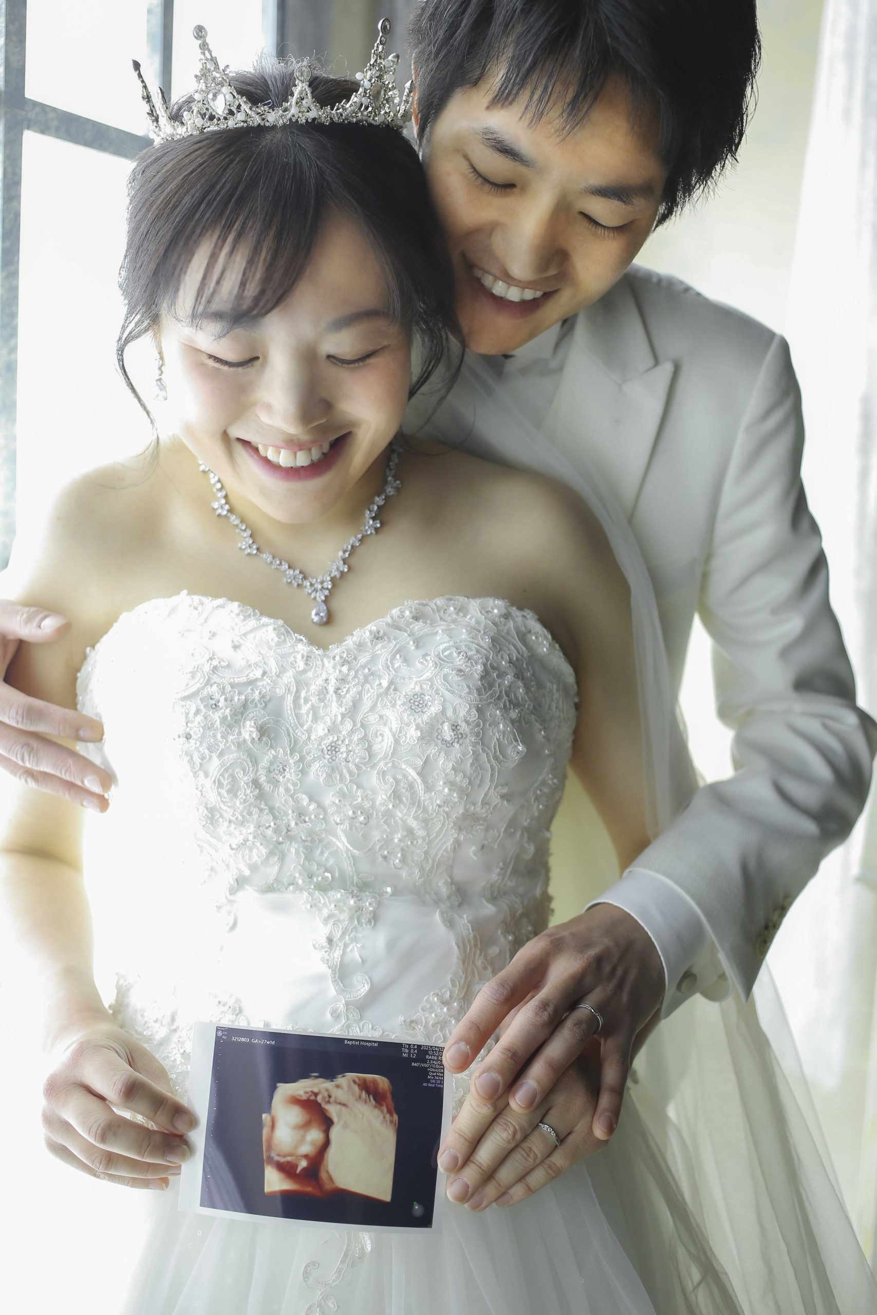 お子さまと一緒に♥ そしてお腹の中にも…♡ 笑顔が咲いた幸せ家族写真